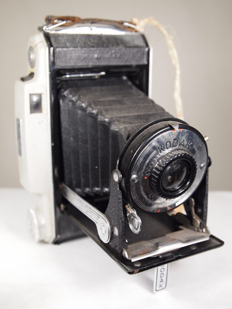 cámara de fotos antigua Kodak