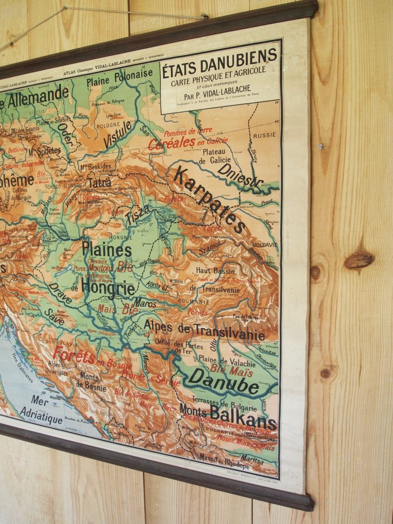Mapa estados Danubio